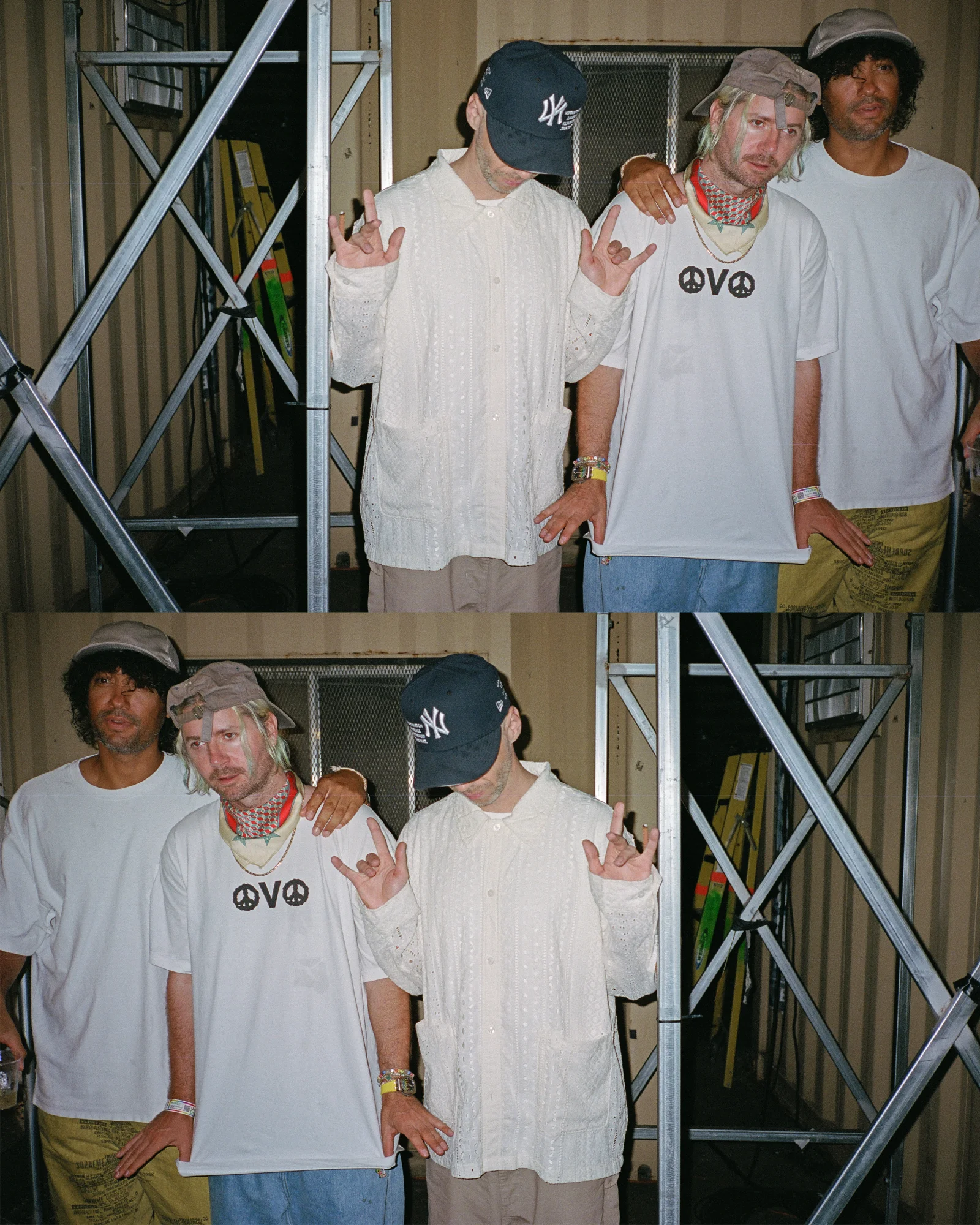 Keinemusik trio backstage