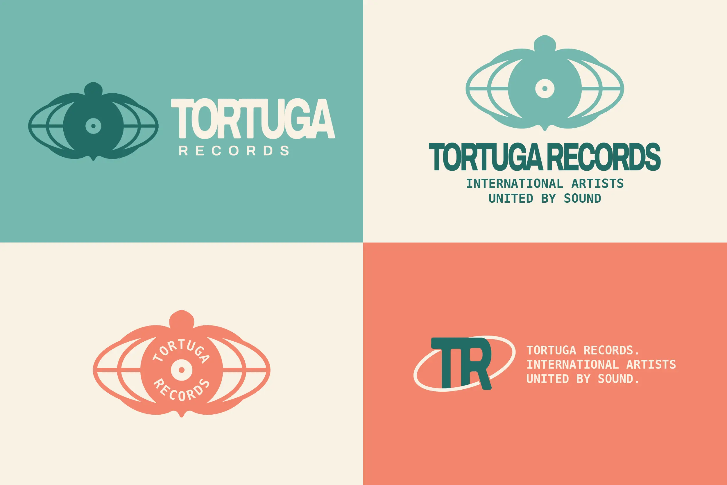 Tortuga Records brand color system
