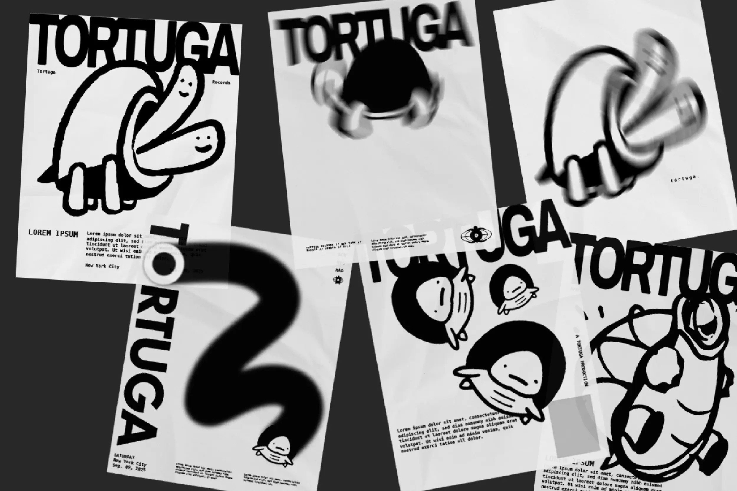 Poster design explorations