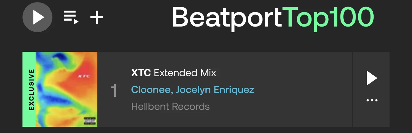 Cloonee #1 Beatport